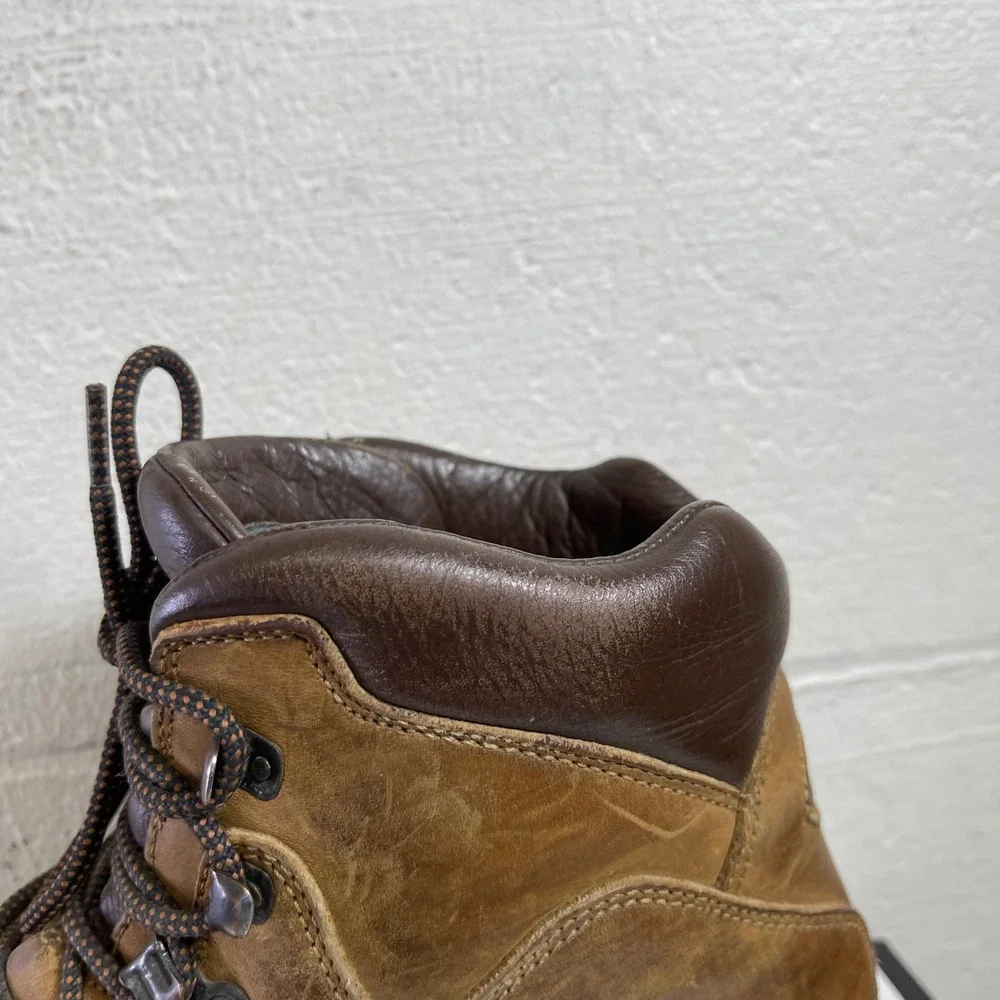 Zamberlan Goretex‎ GTX Brown Leather Hiking Trekking Boots Lace up Men's 7 M